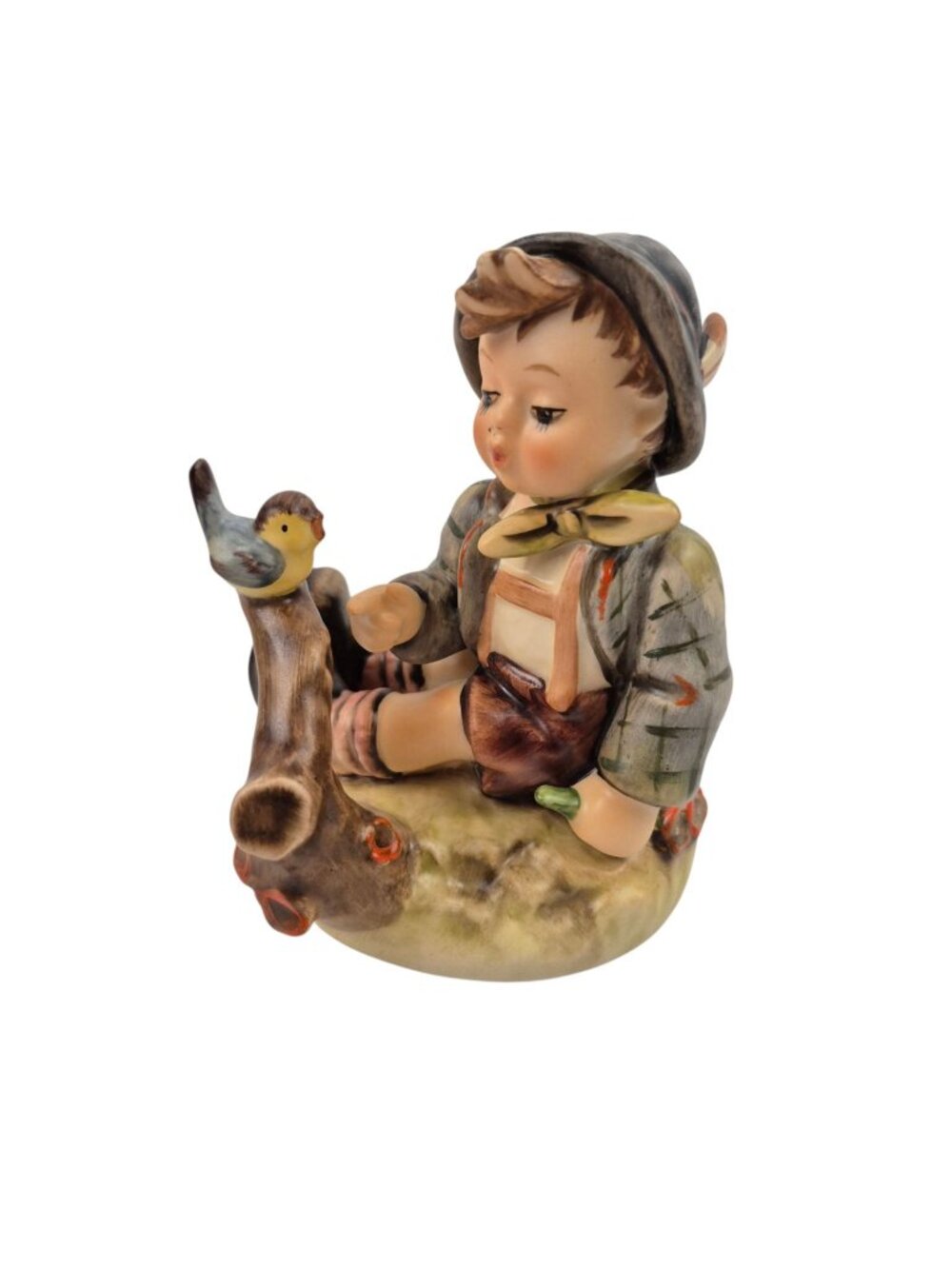Goebel Whistlers Duet Figurine TMK 7 First Issue Haind Painted Porcelain 1992